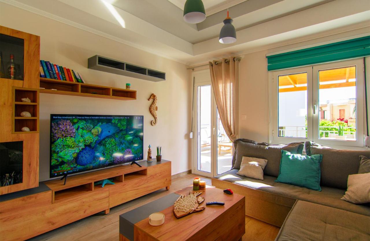 Bitsakis Family II - Paleochora Luxury House Villa Ngoại thất bức ảnh
